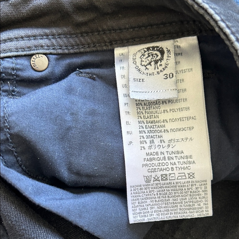 Diesel men jean jogger - Picture 8 of 16